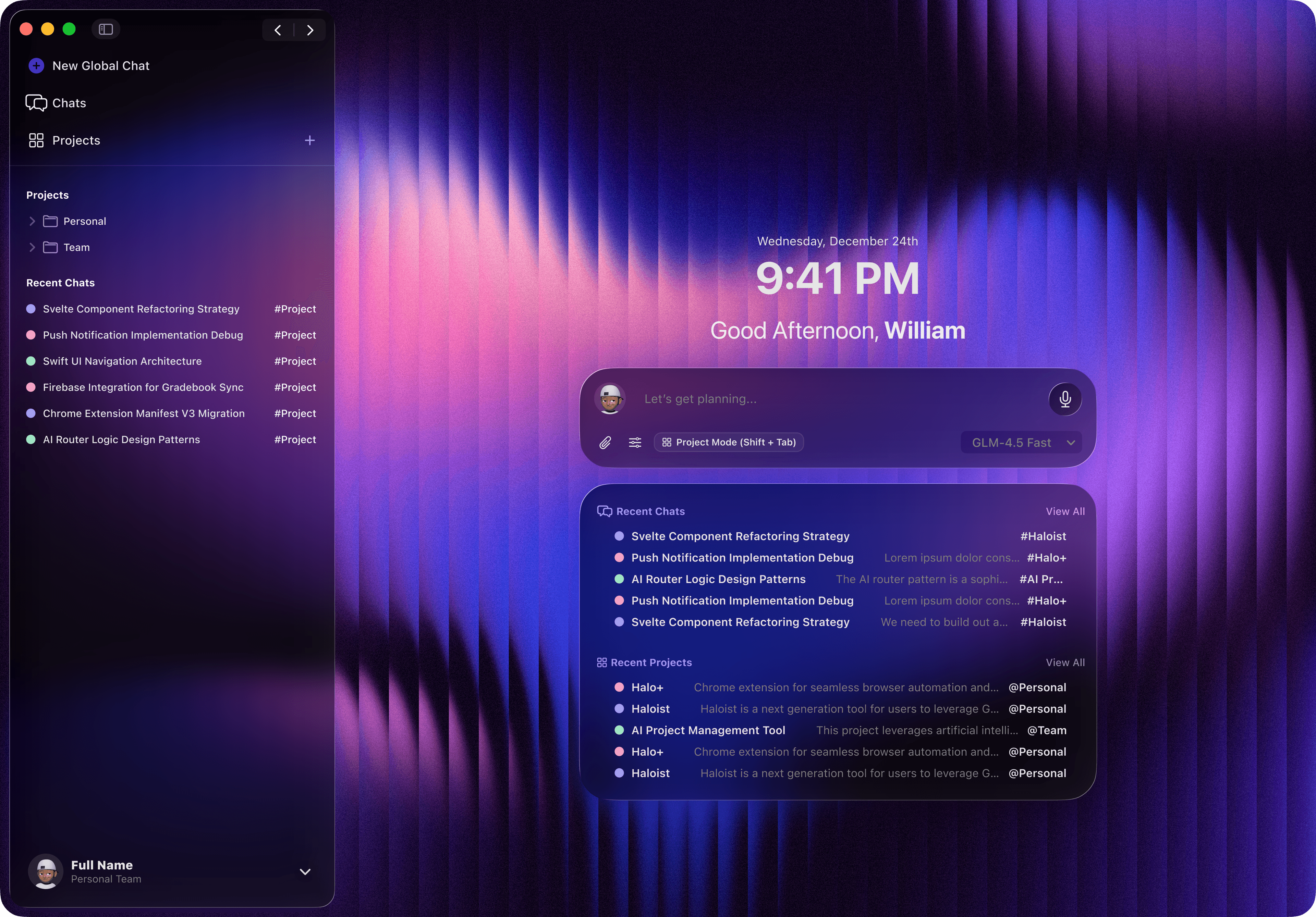 Productivity <OS> screenshot